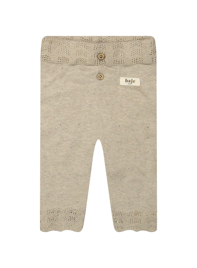 Baje Studio - Sous legging knitwear - Sand desert multicolor