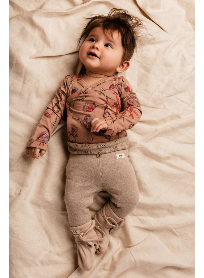 Baje Studio - Sous legging knitwear - Sand desert multicolor