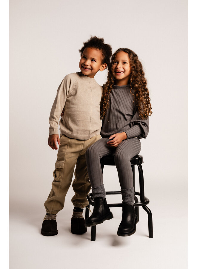 Baje Studio - Orbe longsleeve - Sand desert