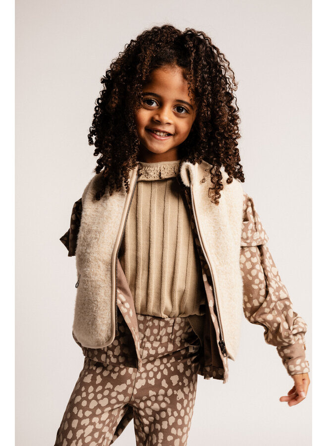 Baje Studio - Mathod teddy gilet - Sand desert