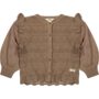 Baje Studio - Morgins cardigan - Brown cacao