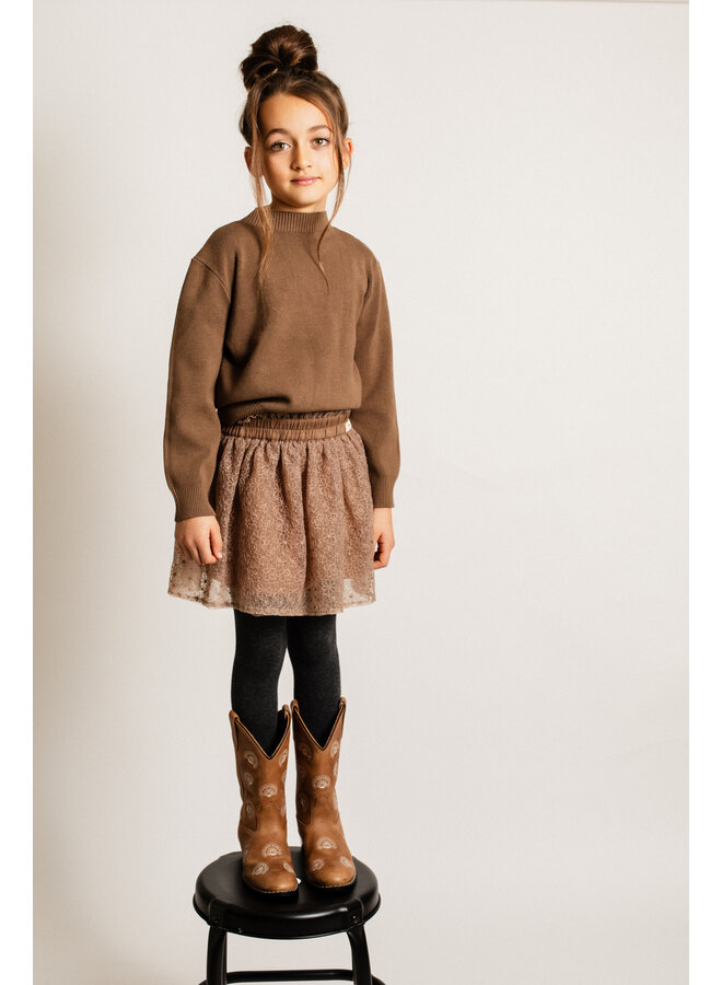 Baje Studio - Fey skirt - Brown cacao