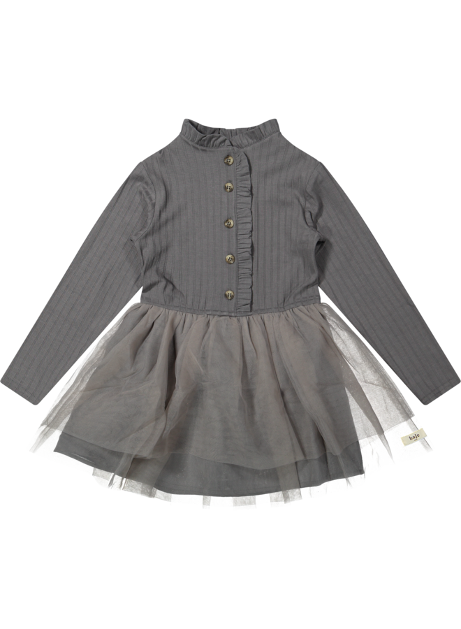 Baje Studio - Marly dress - Grey steel