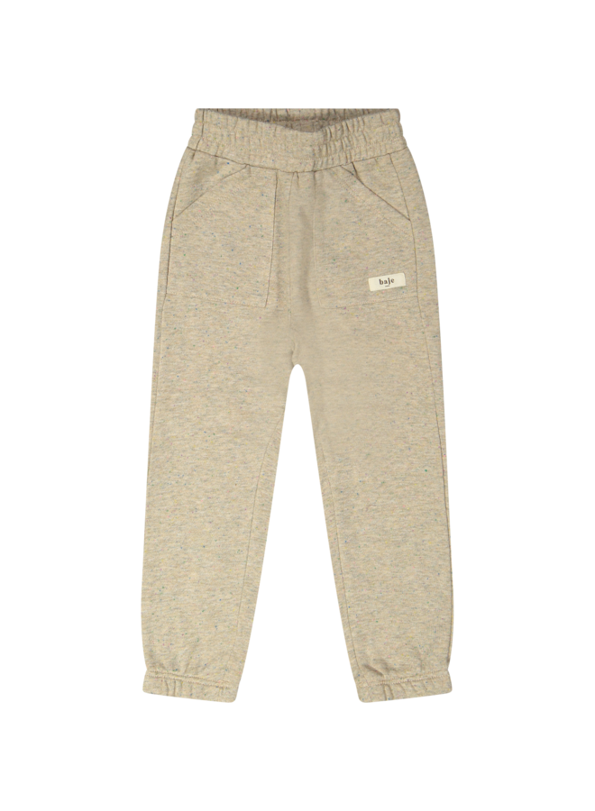Mutrux sweatpants - Sand melange multicolor