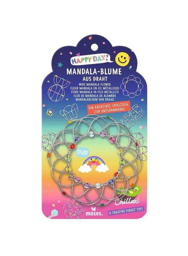 38275 - Happy day - Mandela bloem draadstaal