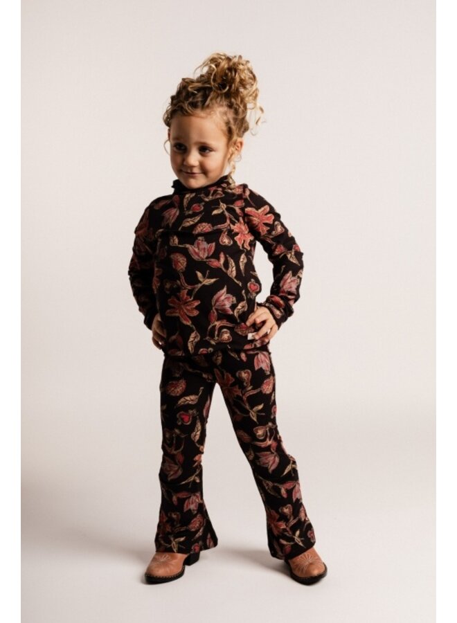 Baje Studio - Preda flare - Brown AOP