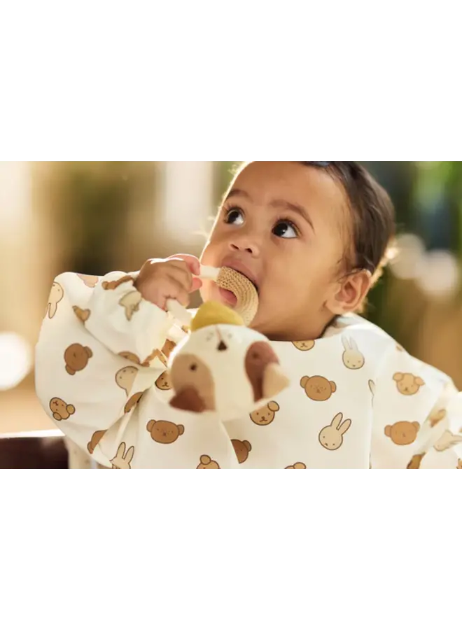 Jollein - Slab waterproof met mouw – Miffy and friends