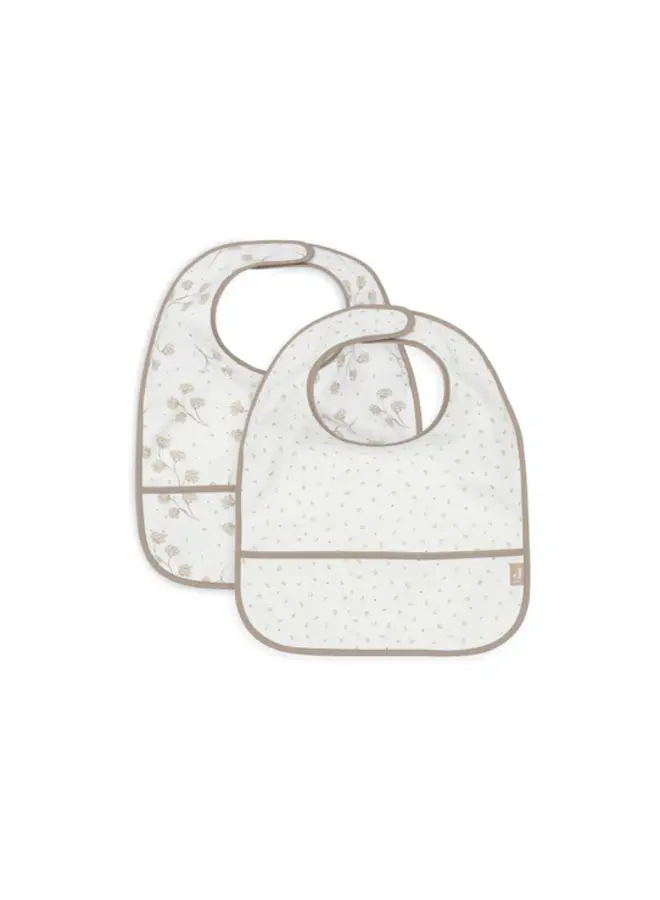 Jollein - Slab waterproof – Leafy dreams (2pack)