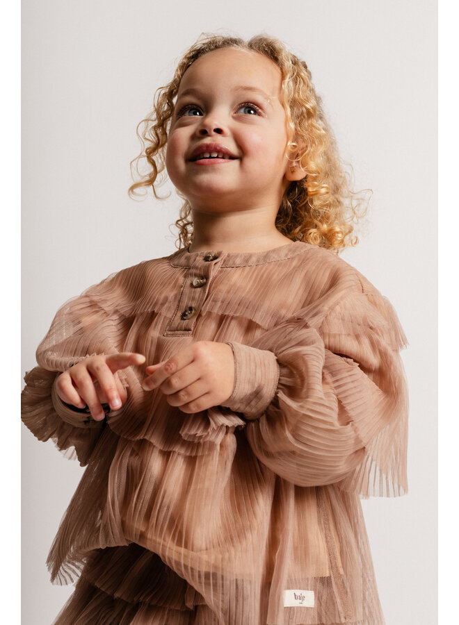 Baje Studio - Meyrin blouse - Sand desert