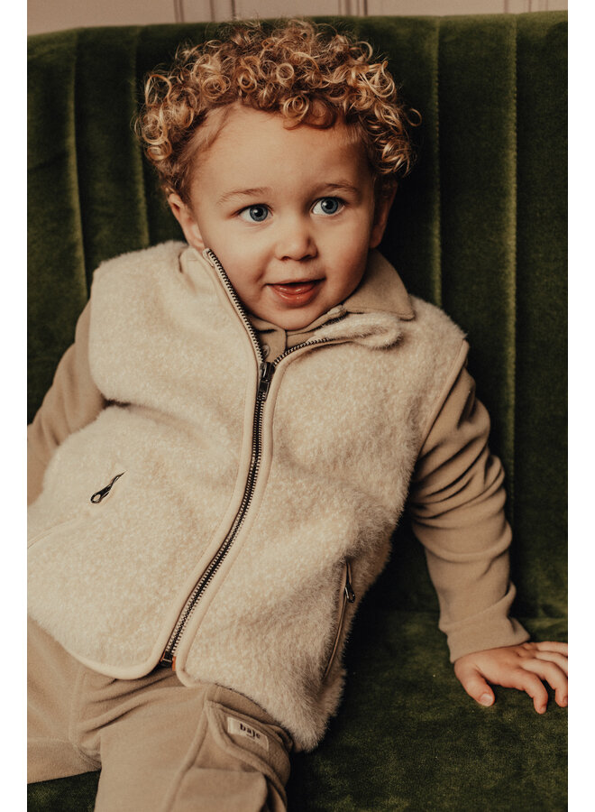 Baje Studio - Mathod teddy gilet - Sand desert