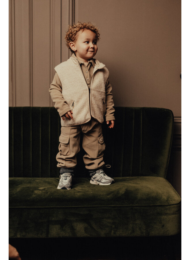 Baje Studio - Mathod teddy gilet - Sand desert