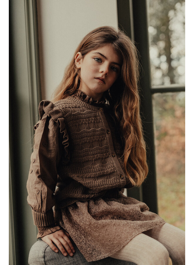 Baje Studio - Fey skirt - Brown cacao