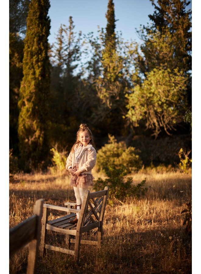 Baje Studio - Nidau teddy jacket - Sand desert