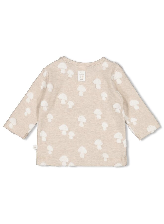 Feetje babykleding - Longsleeve AO - Dear Autumn - Taupe melange