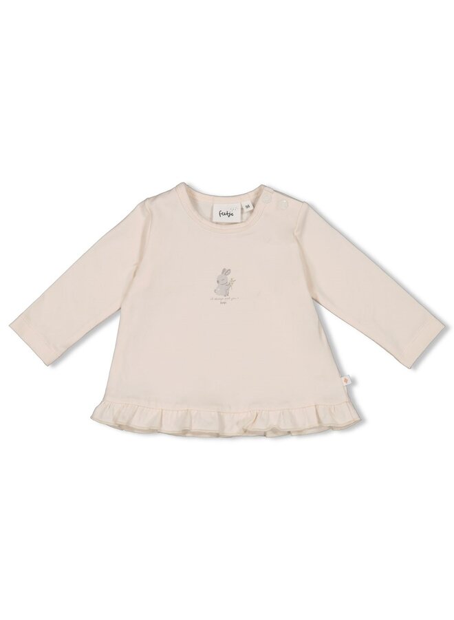 Longsleeve - Fields of Green - Offwhite