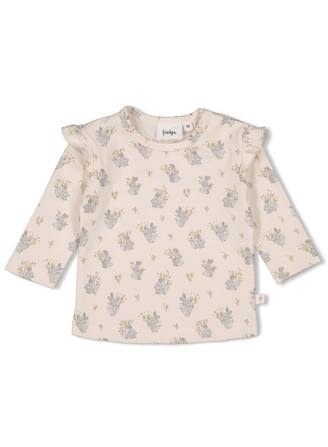Feetje babykleding - Longsleeve AOP - Fields of Green - Offwhite