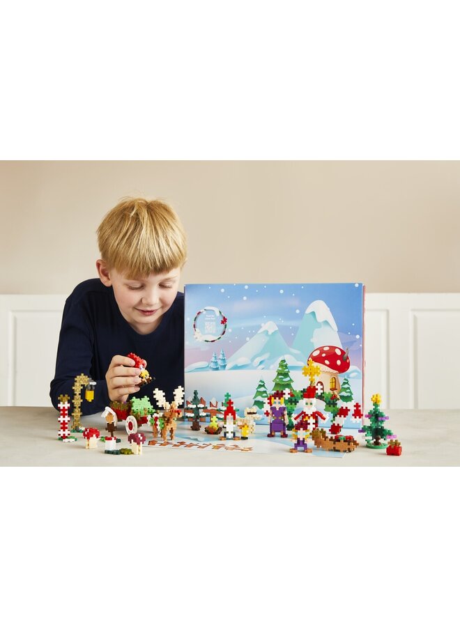 Plus Plus - Advent calendar - Santa's world