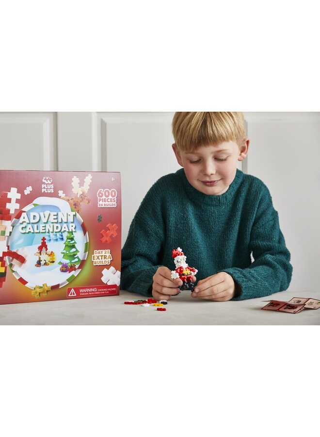 Plus Plus - Advent calendar - Santa's world