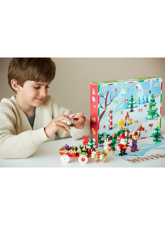 Plus Plus - Advent calendar - Santa's world