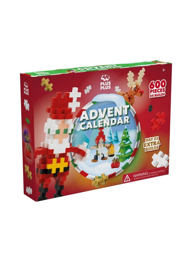 Plus Plus - Advent calendar - Santa's world