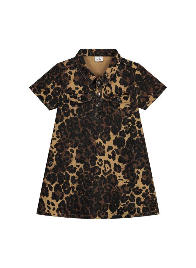 Call me Frankie - Leopard dress