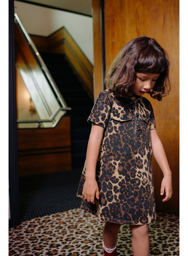 Call me Frankie - Leopard dress