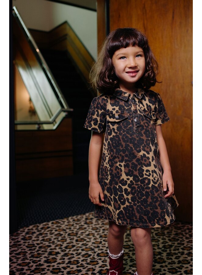 Call me Frankie - Leopard dress
