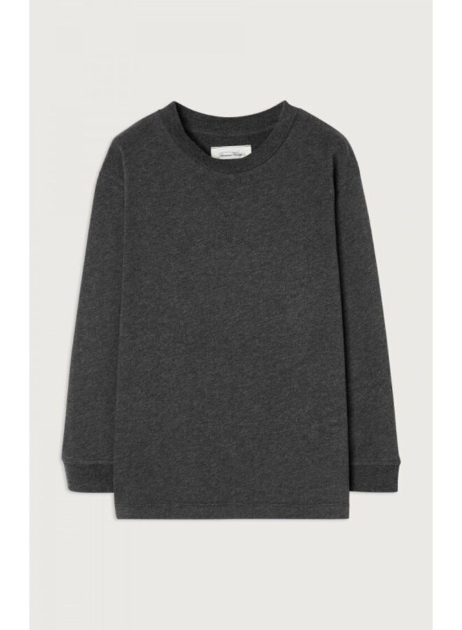 American Vintage - Gamipy t-shirt ML - Charcoal melange