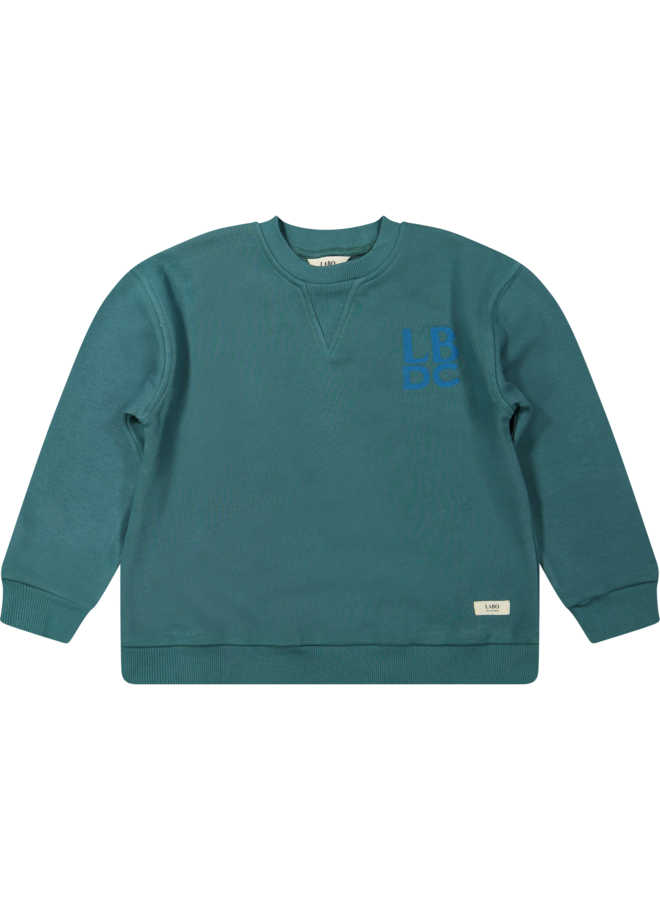 Labo de Colores - Tokio sweater - Green sea