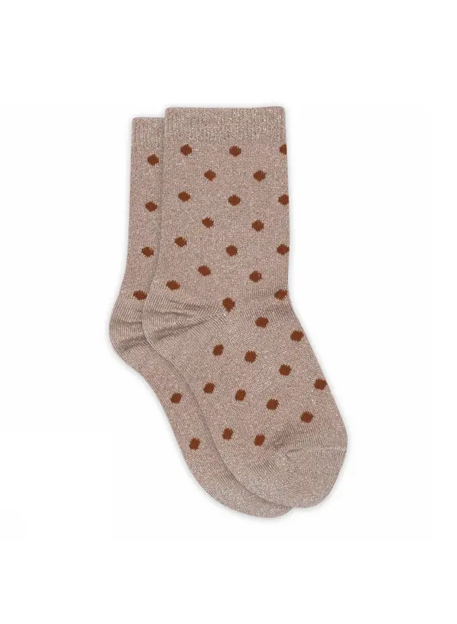 Irma glitter socks – 870 – Rose grey