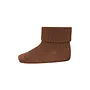 MP Denmark - Cotton rib baby socks – 34 – Pecan pie