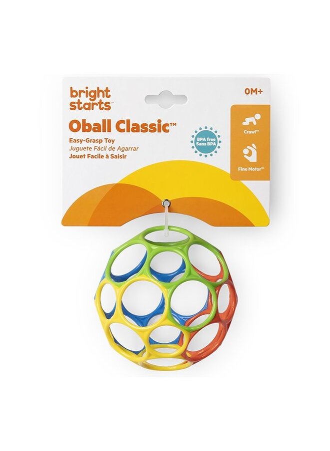 Oball - Classic easy grasp toy – Multicolor