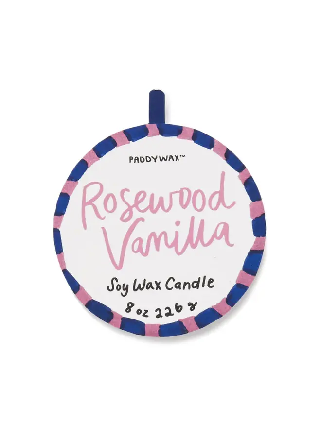 A dopo hearts ceramic candle - Rosewood vanilla