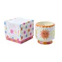 DesignWorks Ink - A dopo sun ceramic candle - Orange blossom
