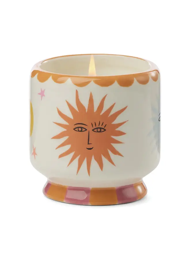 A dopo sun ceramic candle - Orange blossom