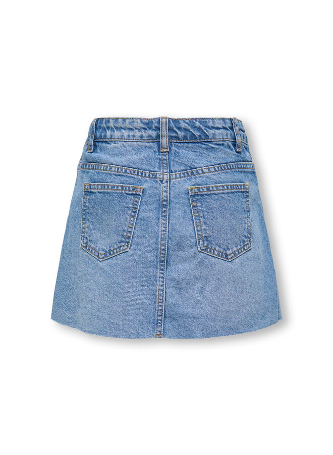 Kids Only - Kadie pleat denim skirt mae - Light blue denim