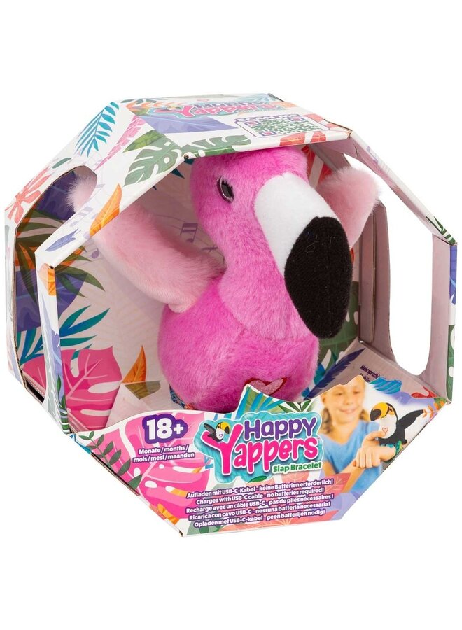 Happy Yappers - Roze Flamingo