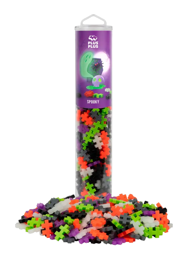 Plus Plus - Tube Spooky Mix: 240 stuks