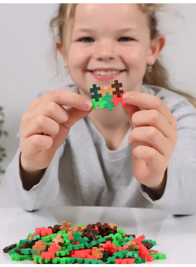 Plus Plus - Tube Jungle: 240 stuks