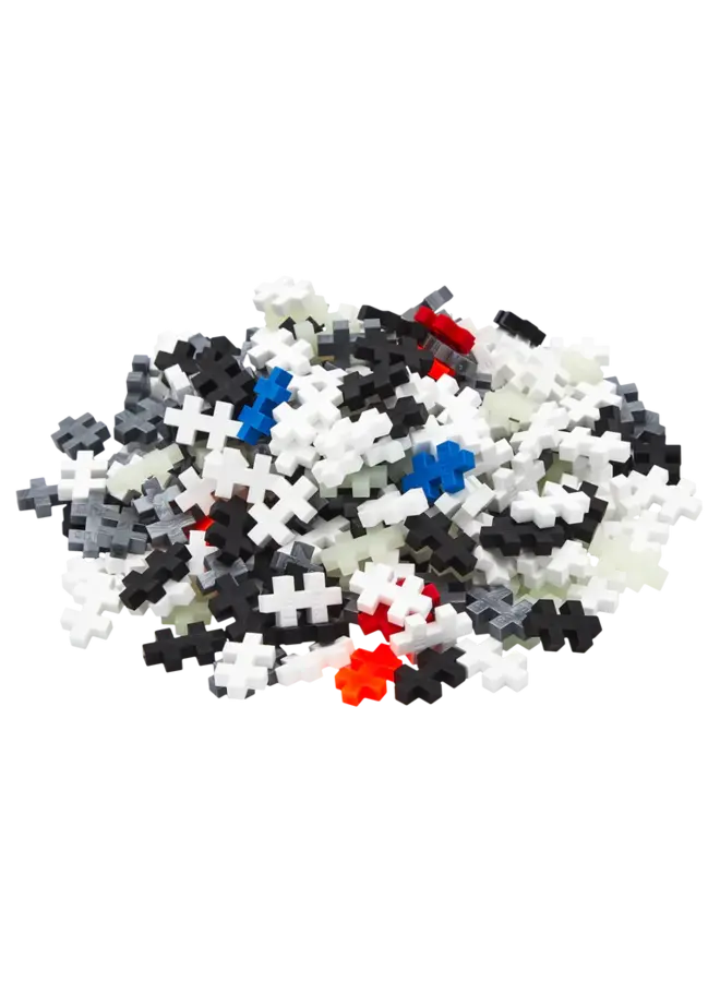 Plus Plus - Tube Saturn V Raket: 240 stuks