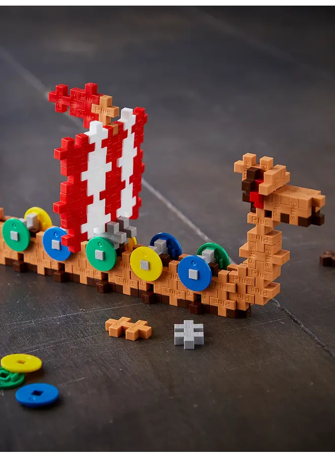 Plus Plus - Tube - Viking schip (100 stukjes)