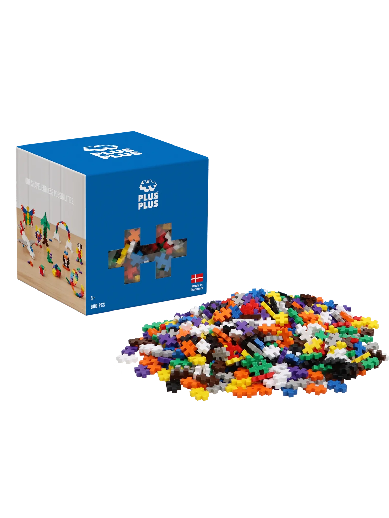 Plus Plus - Basic: 600 stuks