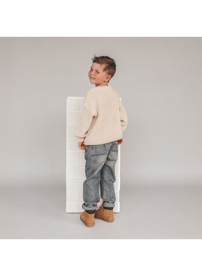 Your Wishes - Denim worker jeans - Tinted mid blue