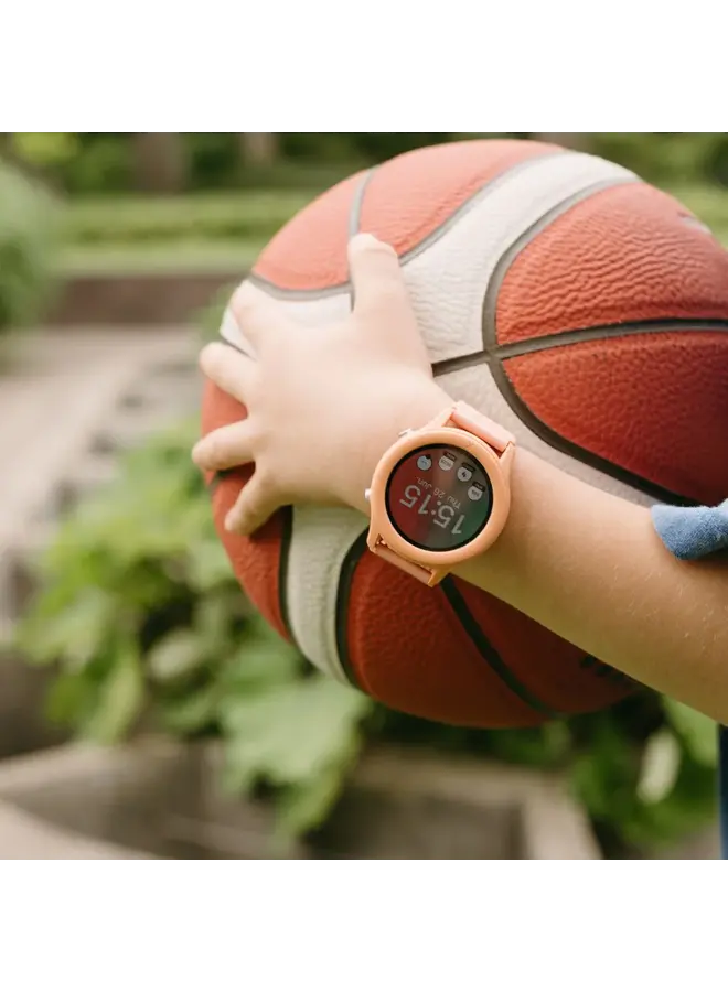 Kidywolf - K-Watch - Multifunctionele Smartwatch - Koraal