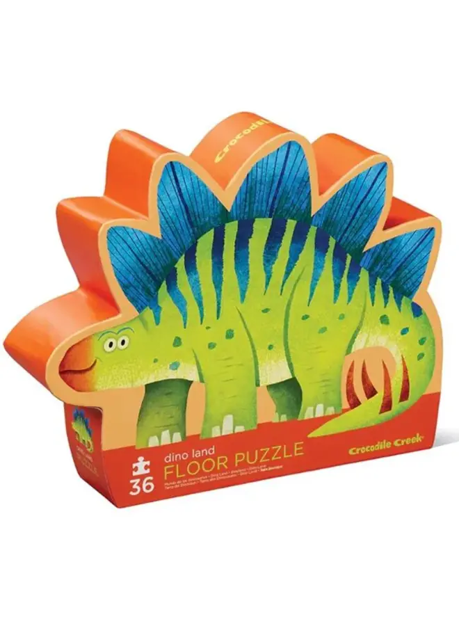 Shaped box puzzel, 36 stuks - Dino land