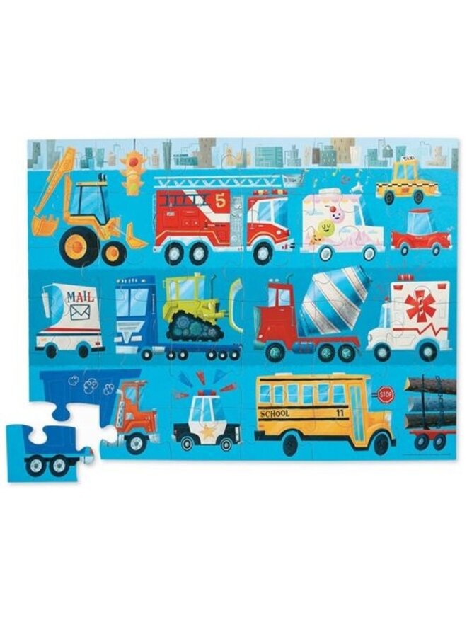 Crocodile Creek - 36 stuks - Voertuigen