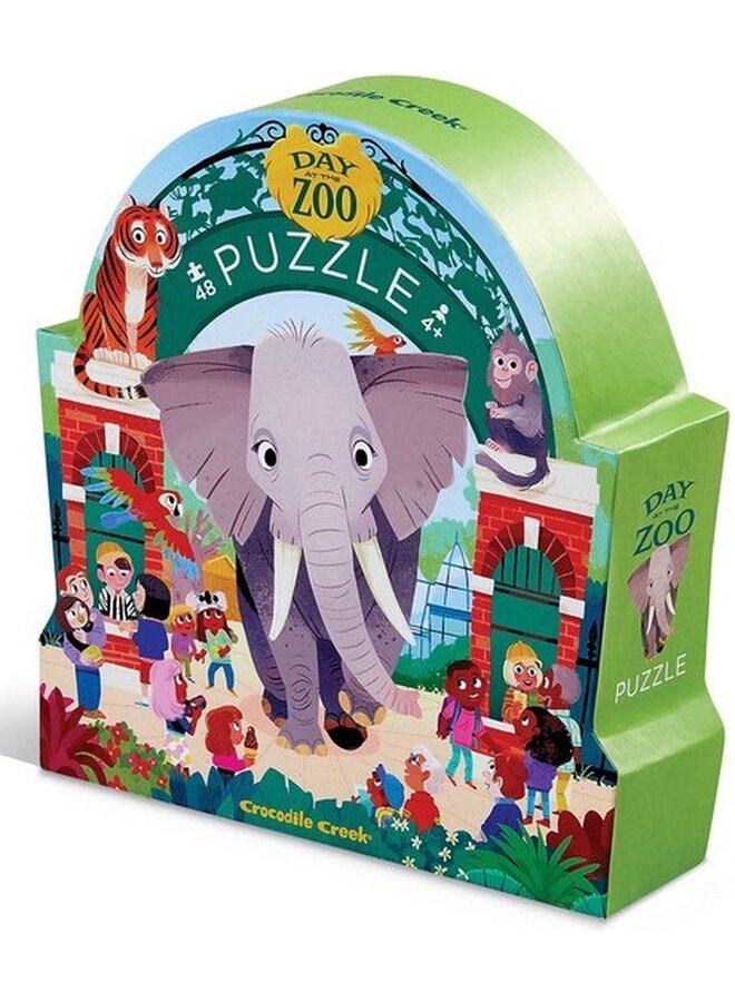 Crocodile Creek - 48 stuks - Dag in de dierentuin