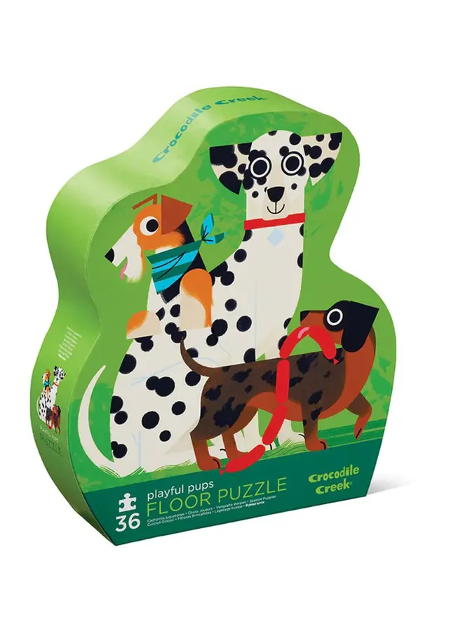 Puzzel 36 stuks - Speelse puppies