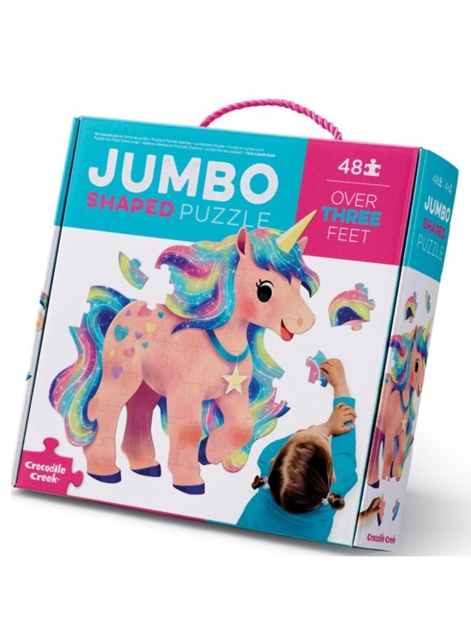 Jumbo puzzel, 48 stuks - Eenhoorn