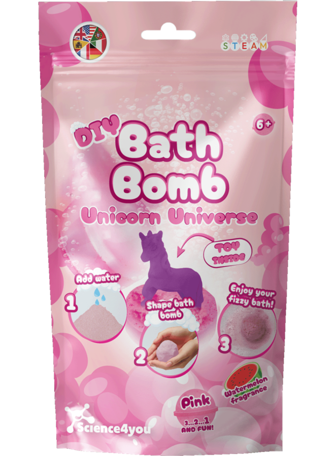 Science4you - Bath Bombs DIY Pink Bag